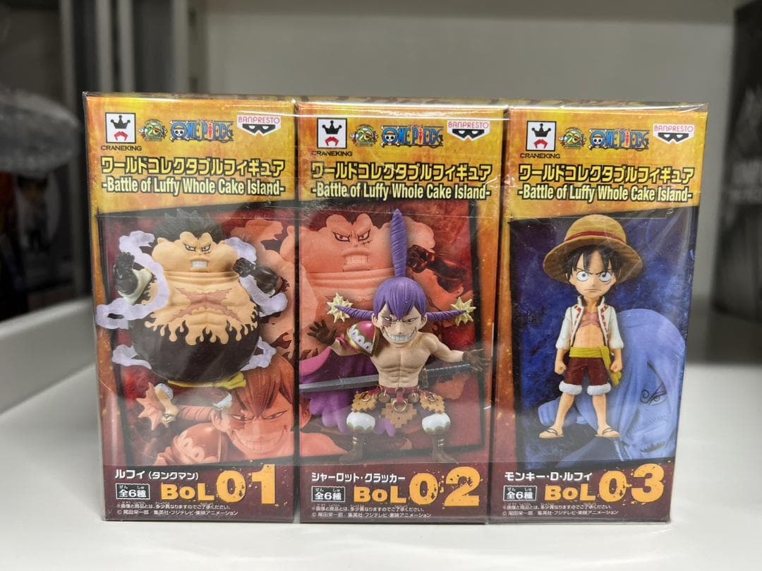 ワンピース コレクタブル BATTLE of LUFFY 全6種セット ワンピース