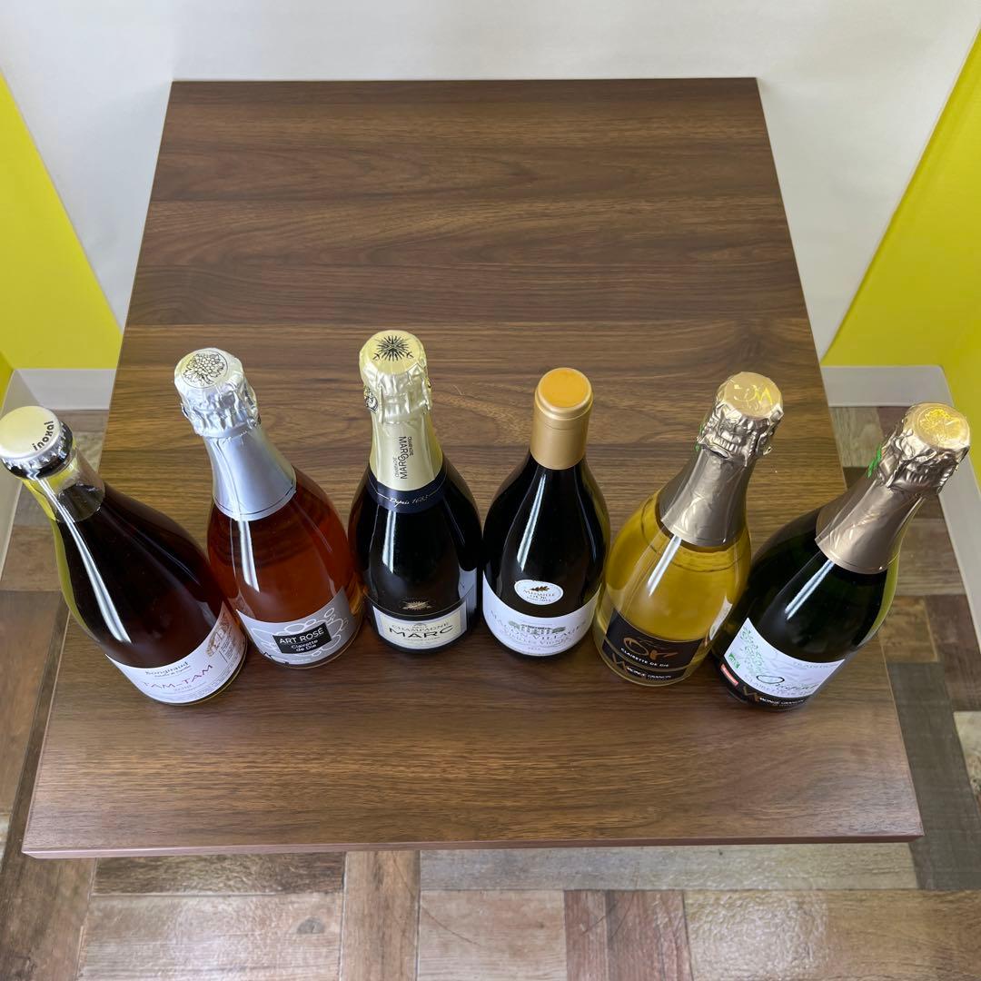 シャンパン スパークリングワイン 白ワイン 6本セット 詰合せ 飲み比べ