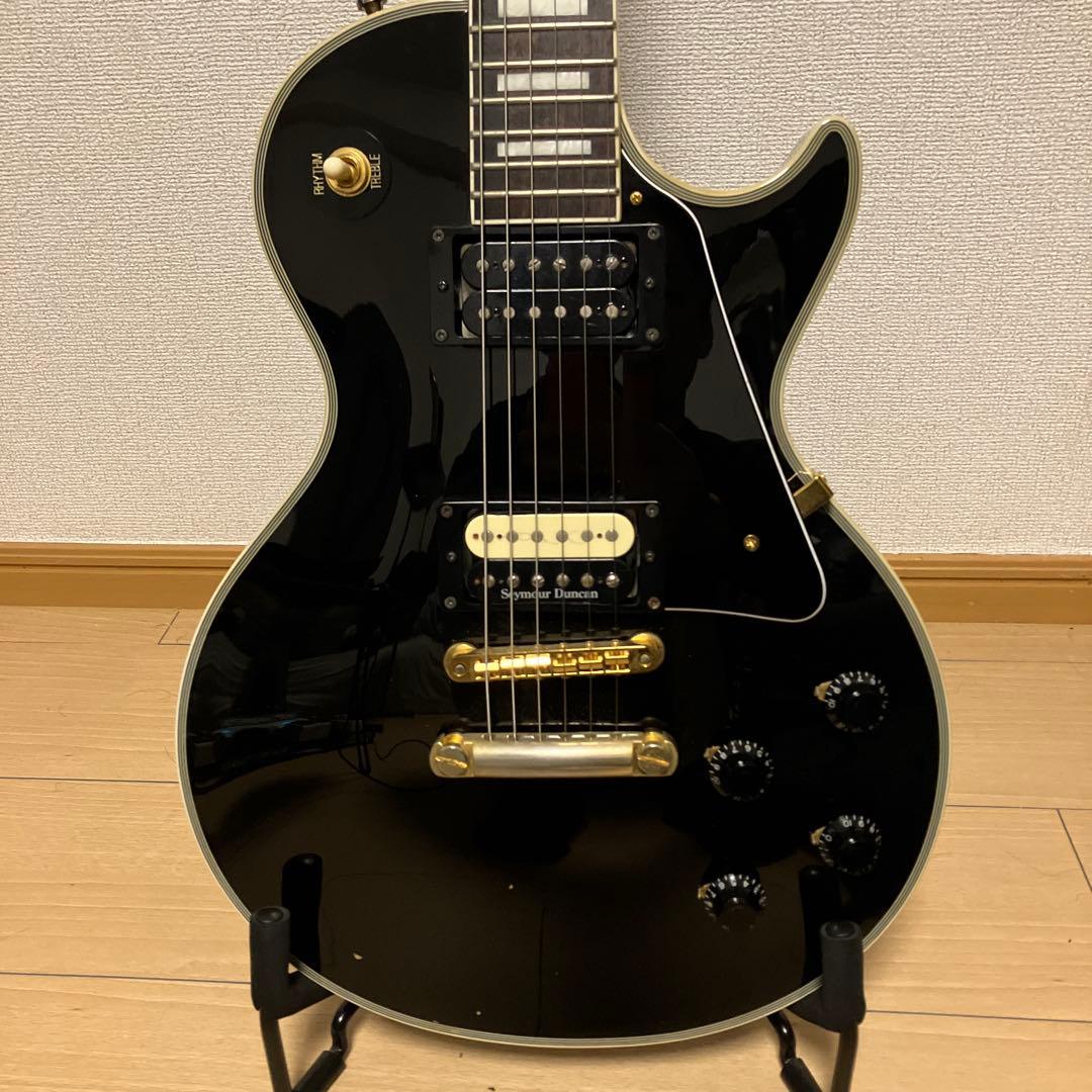 Burny RLCレスポールカスタム 黒 バーニー　即戦力仕様！