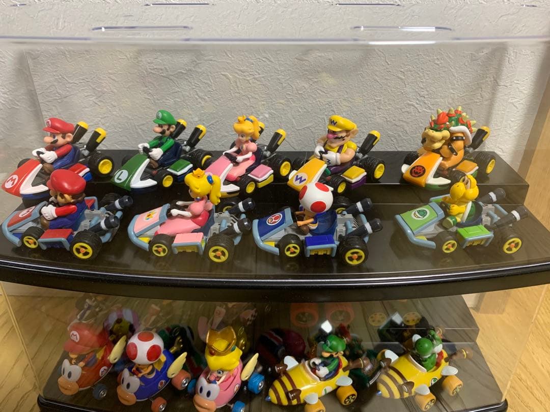 マリオカート プルバックフィギュア 25台 スーパーマリオ