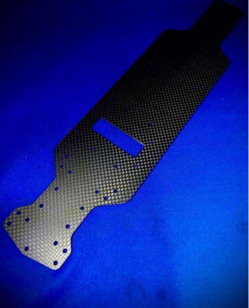 D-Like 製用　サスマウント逆付け　特注シャーシ 2.5㎜ 蕨山Carbon