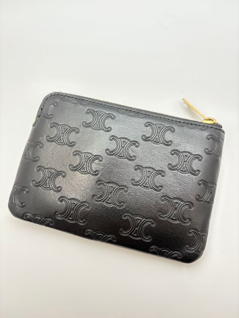 CELINE セリーヌ トリオンフ カーフスキン カードホルダー ケース