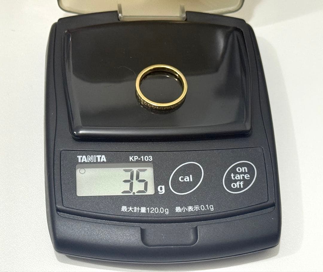 k18 エタメレダイヤ12号リング