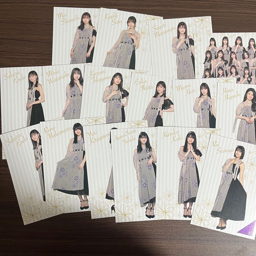乃木坂46 くじ ポストカード バラ まとめ