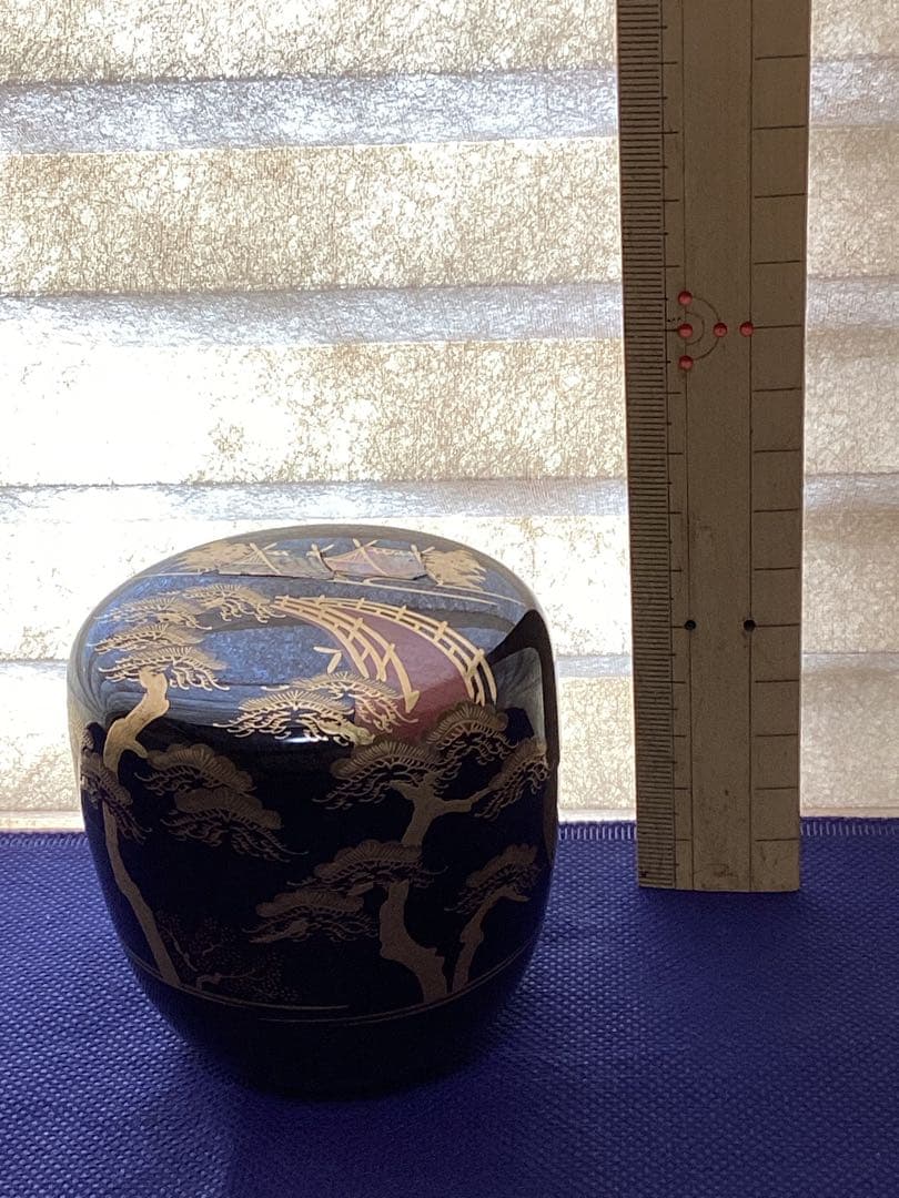 茶道具 金蒔絵 棗 平棗 一斉