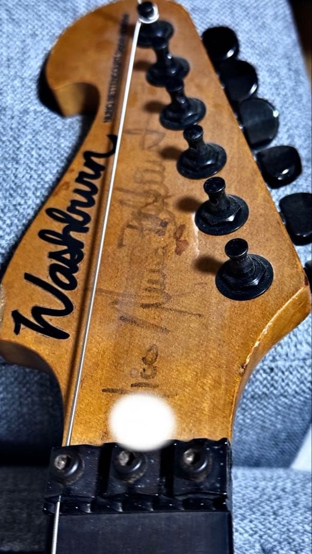 Washburn N4 USA MapleTop 直筆サイン入り 1997年製