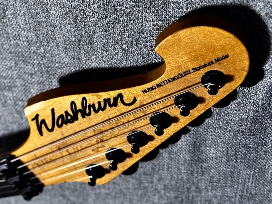 Washburn N4 USA MapleTop 直筆サイン入り 1997年製