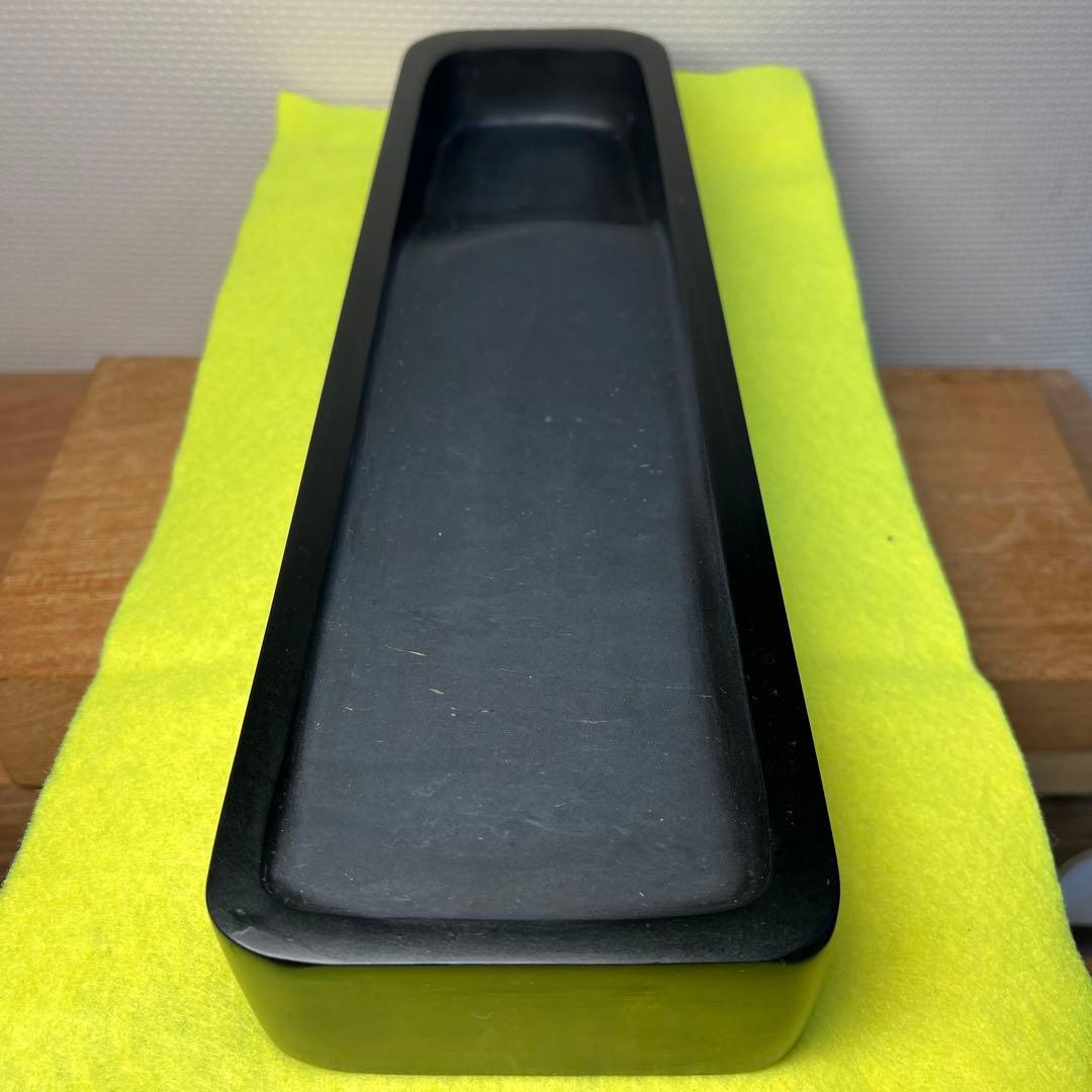 ⭕️土佐硯 正秋作 希少 3.2kg超大型長方研 美品 デカイ作品 厚みあり