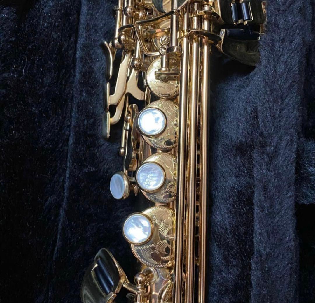 【じいいいい】豪華彫刻入り カドソン Cadeson ソプラノサックス