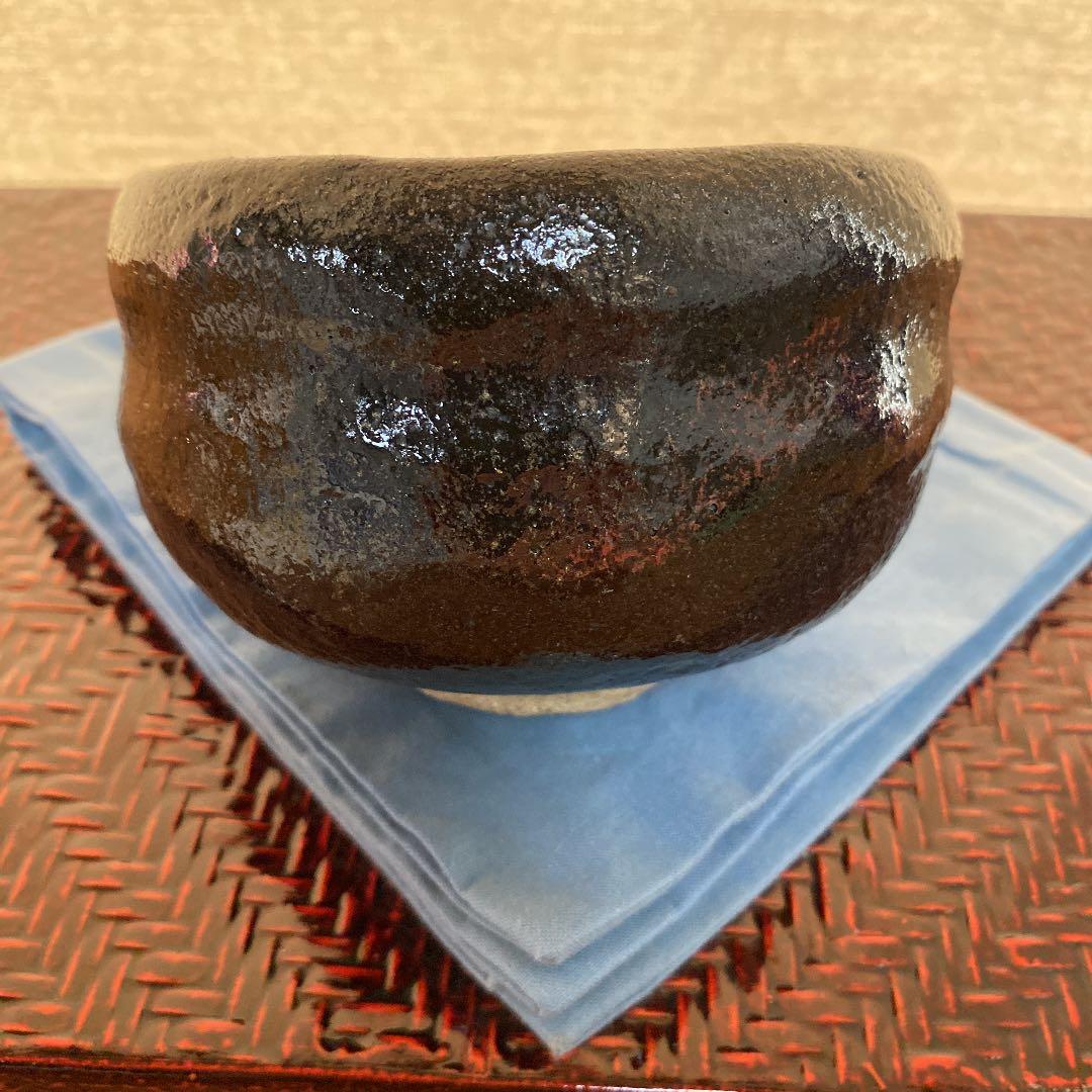抹茶 黒茶碗 N o43