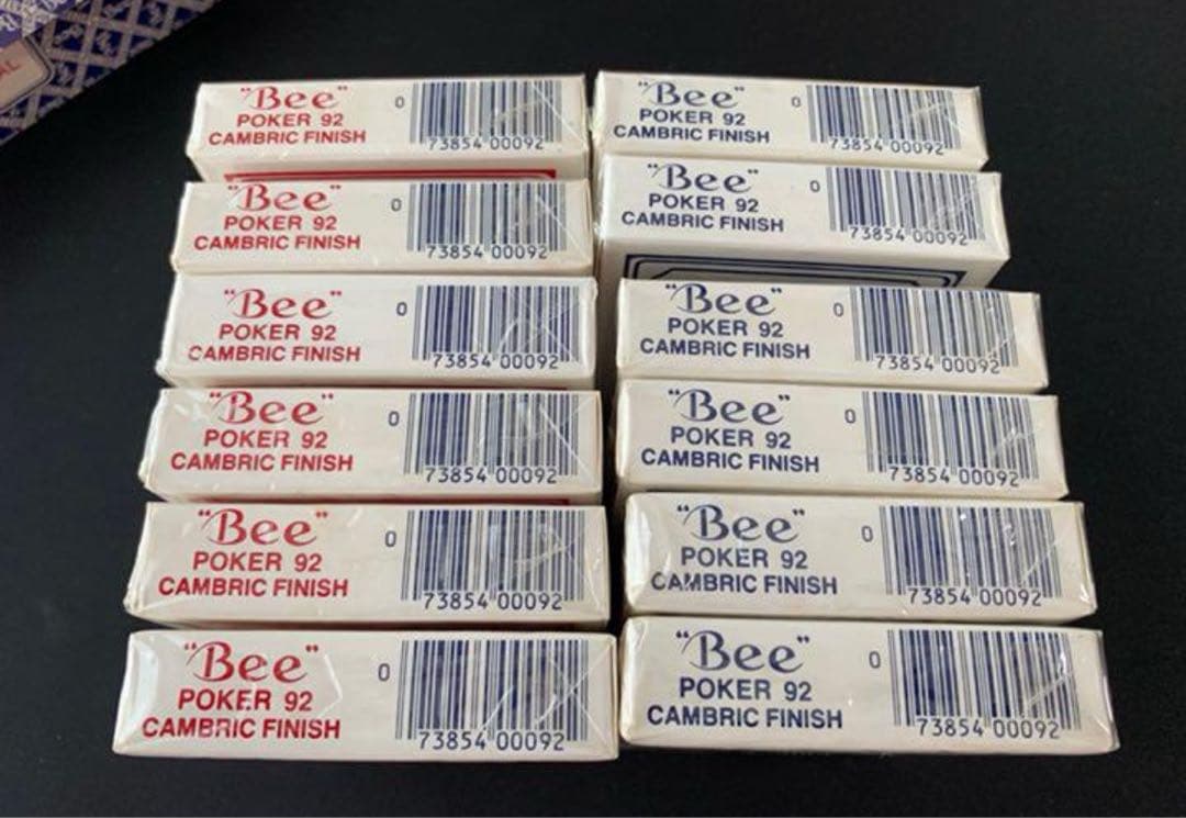 新品未開封 Bee オールドデック 6個 青3個 赤3個 トランプ類