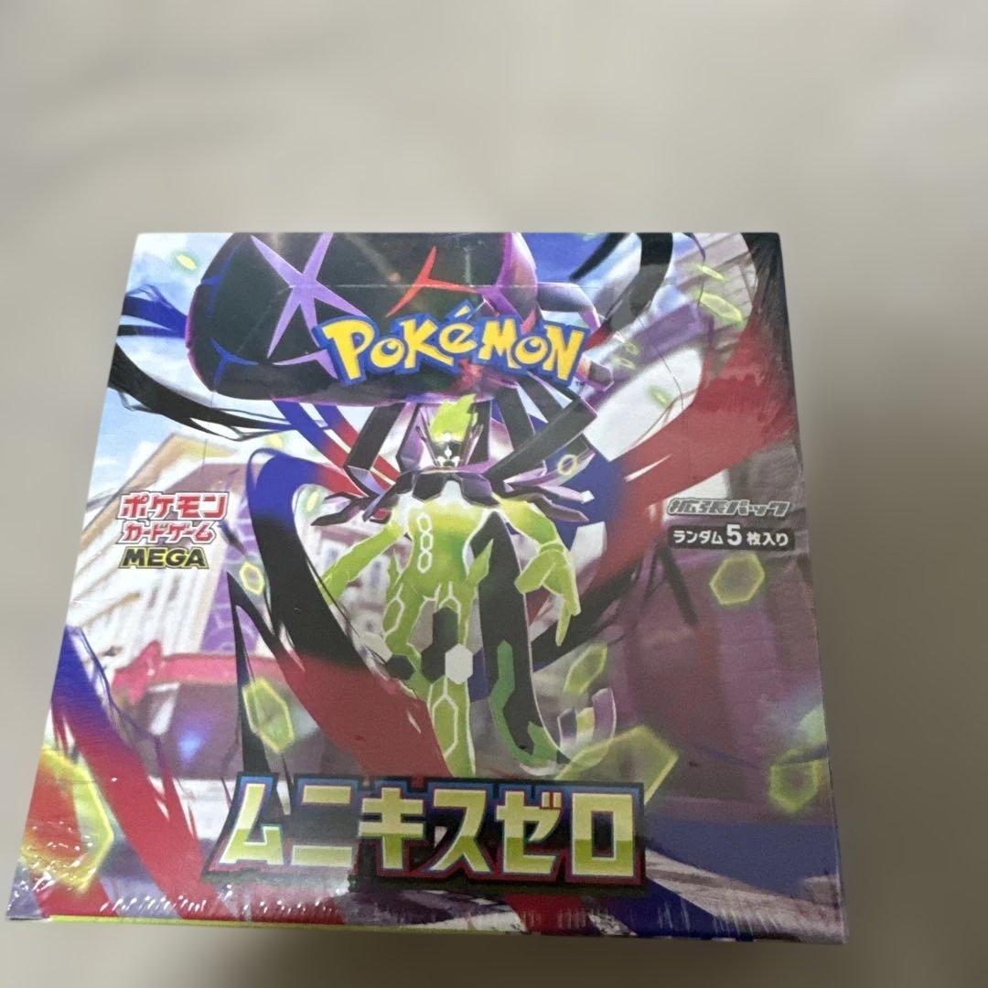 ポケモンカードゲーム MEGA 拡張パック ムニキスゼロ BOX シュリンク付き
