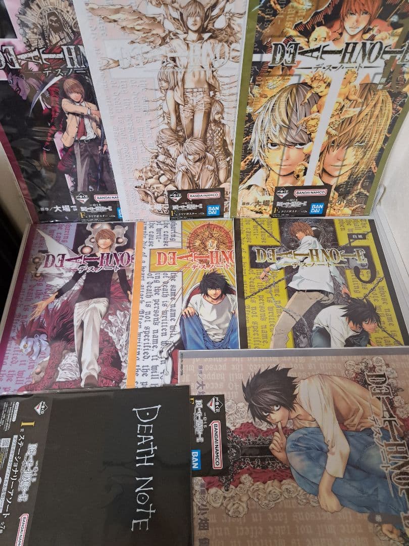 ソ*ラ様 一番くじ DEATHNOTE デスノートF賞 I賞セット ソ*ラ様 一番くじ DEATHNOTE デスノートF賞 I賞セット