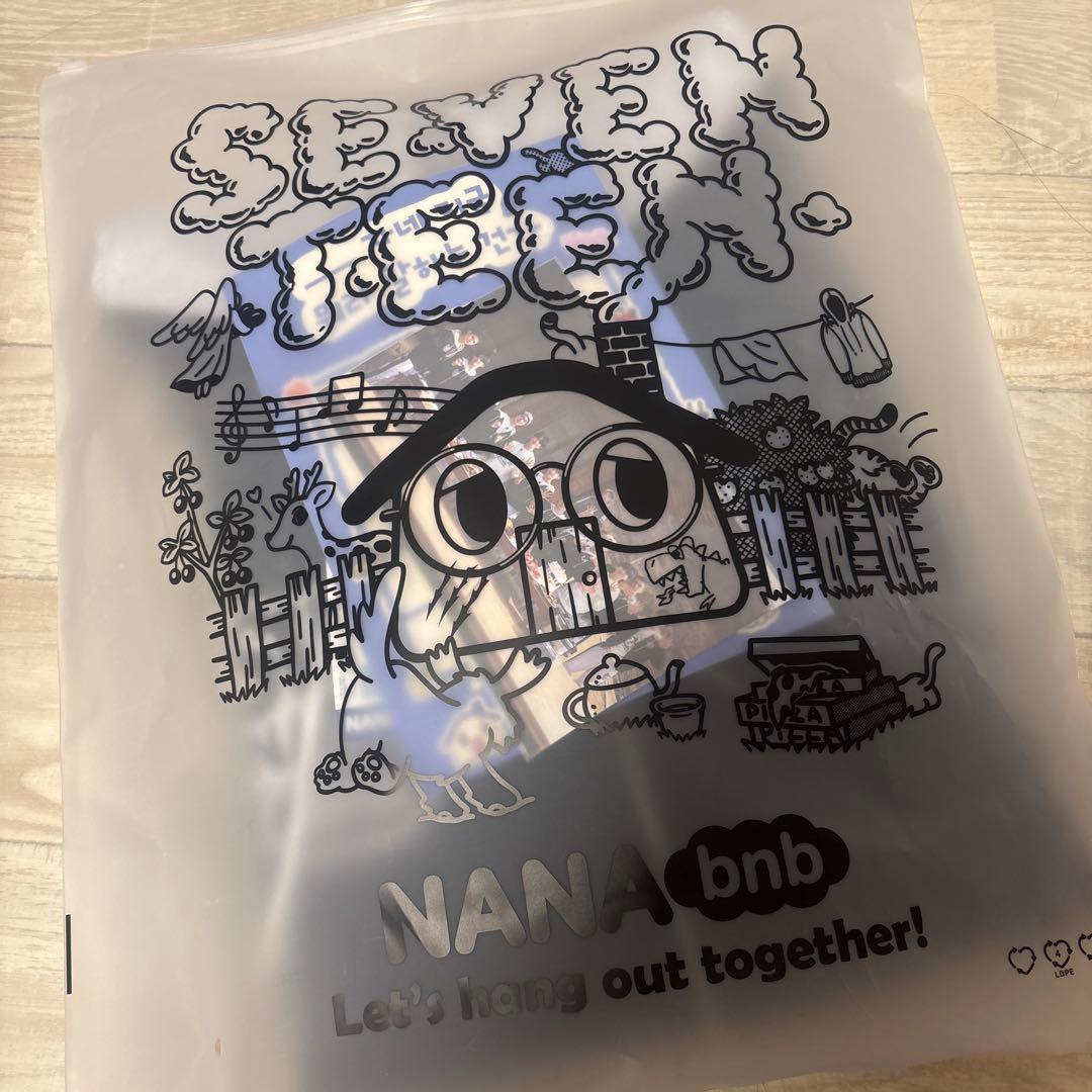 新品】SEVENTEEN セブチ NANA bnb ナナ民泊 民泊パーカー M