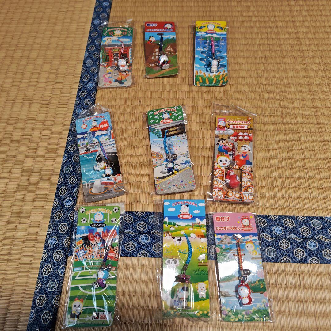 どこでもドラえもん 　ストラップ　チャーム　根付け　92個セット