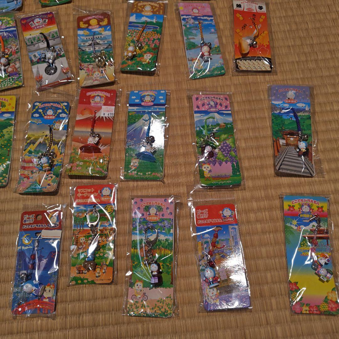 どこでもドラえもん 　ストラップ　チャーム　根付け　92個セット
