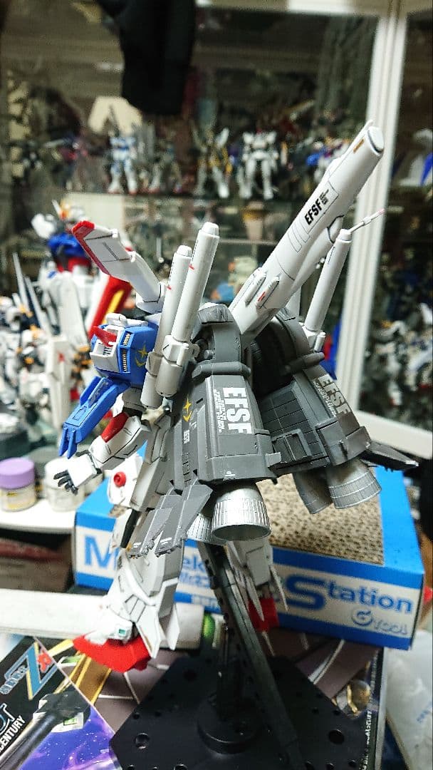 HG 1/144 ディープストライカー,EX-Sガンダム 塗装完成品セ