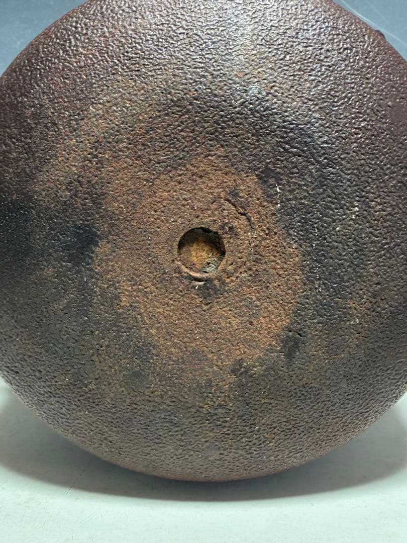 茶釜 鋳鉄製 万代屋 中古品 味が有ります‼️ 値下げしました‼️ - メルカリ