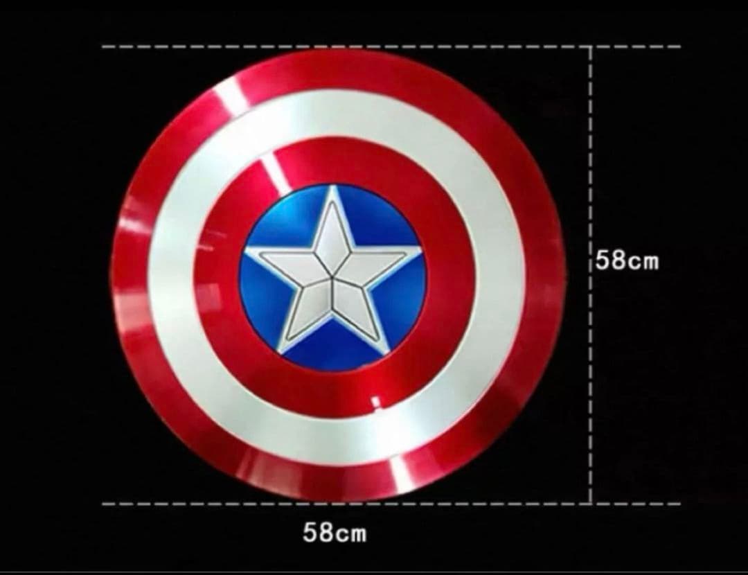 キャプテン・アメリカ シールド 約60cm 即日発送 - メルカリ