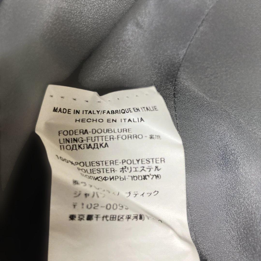 VALENTINO ヴァレンティノ　グレー ひざ丈スカート12 タグ付き未使用品