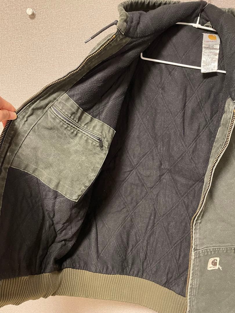 Carhartt フード付きジャケット オリーブグリーン
