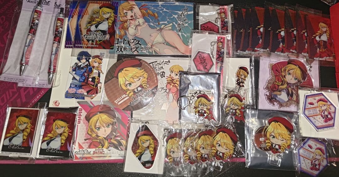 コードギアス　オルドリン・シヴォン　ランスロット・グレイル　グッズセット