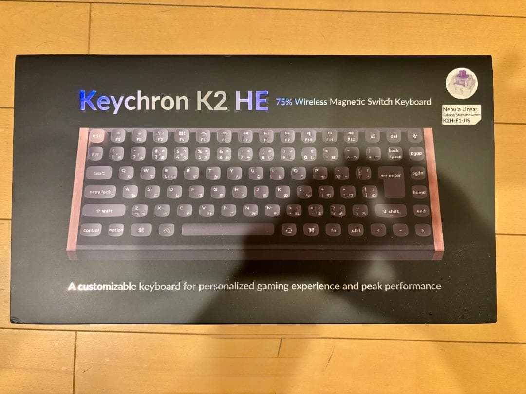 Keychron K2 HE 無線磁気スイッチ・カスタム・キーボード-JIS配列の