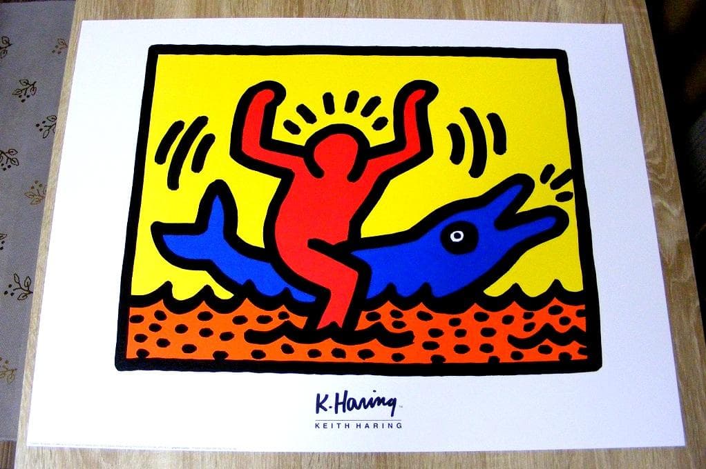 キースヘリング1999年カレンダーポスター