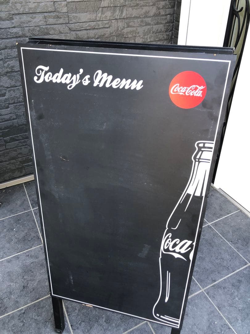 希少!!2個セット】コカ・コーラ 立て看板 黒板 イーゼル 希少!!2個セット】