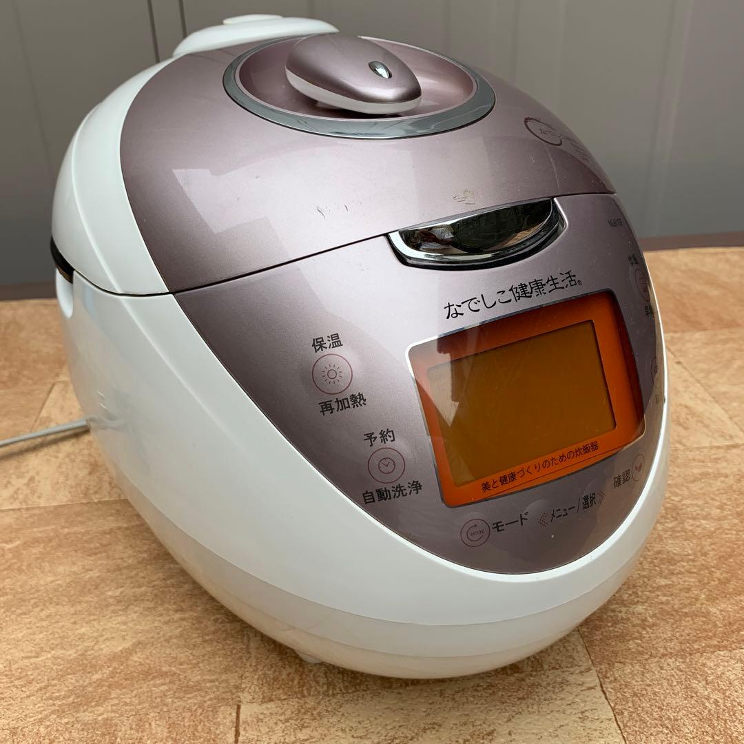 中古なでしこ健康生活 炊飯器 CRP-N0610F 6合 超高圧発芽玄米炊飯器
