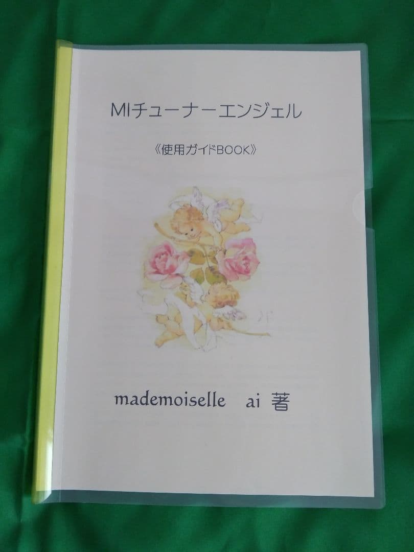 MIエンジェルチュ―ナ― 、専用袋、ガイドブック、叩き石(水晶)