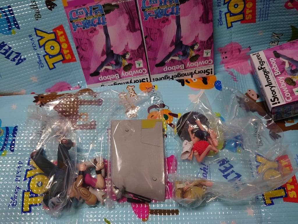 カウボーイビバップ ストーリーイメージフィギュア BOX付き ８個