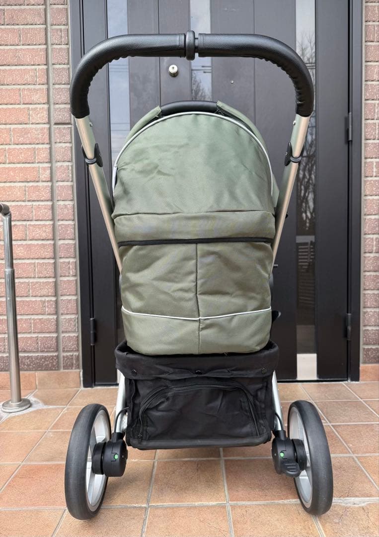 Piccolo Cane ペットカート TANTOⅡモスグリーン