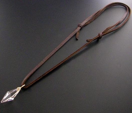 聖闘士星矢 Ω ペガサス光牙 クロストーンペンダント 水晶 プレバン