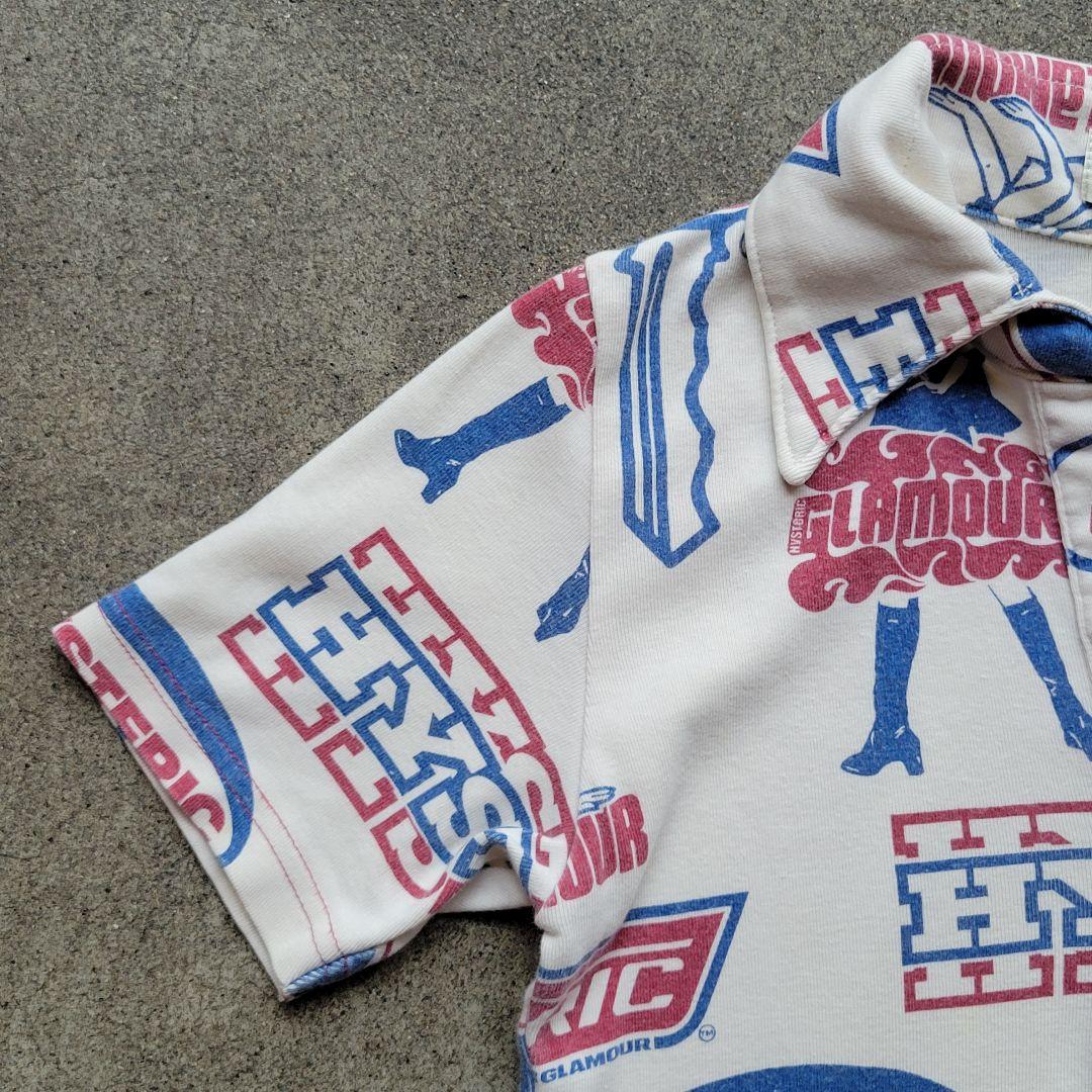 90s 初期タグ HYSTERIC GLAMOUR ポロシャツ ヒスガール