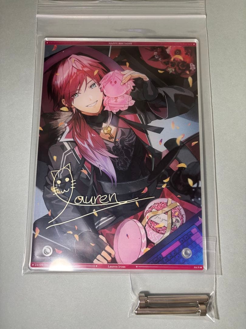 ローレン・イロアス 2024 誕生日 アクリルパネル - メルカリ