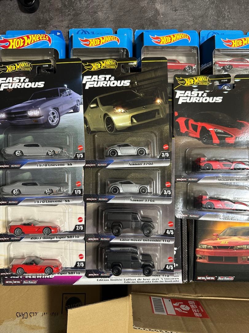 Hot Wheels Fast & Furious ミニカー他多数