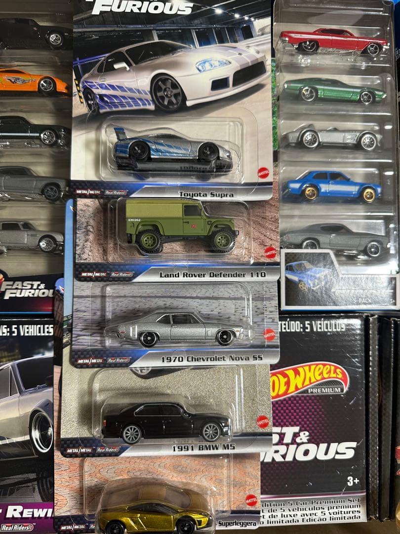 Hot Wheels Fast & Furious ミニカー他多数