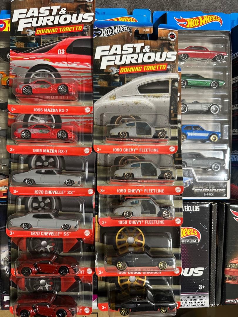 Hot Wheels Fast & Furious ミニカー他多数