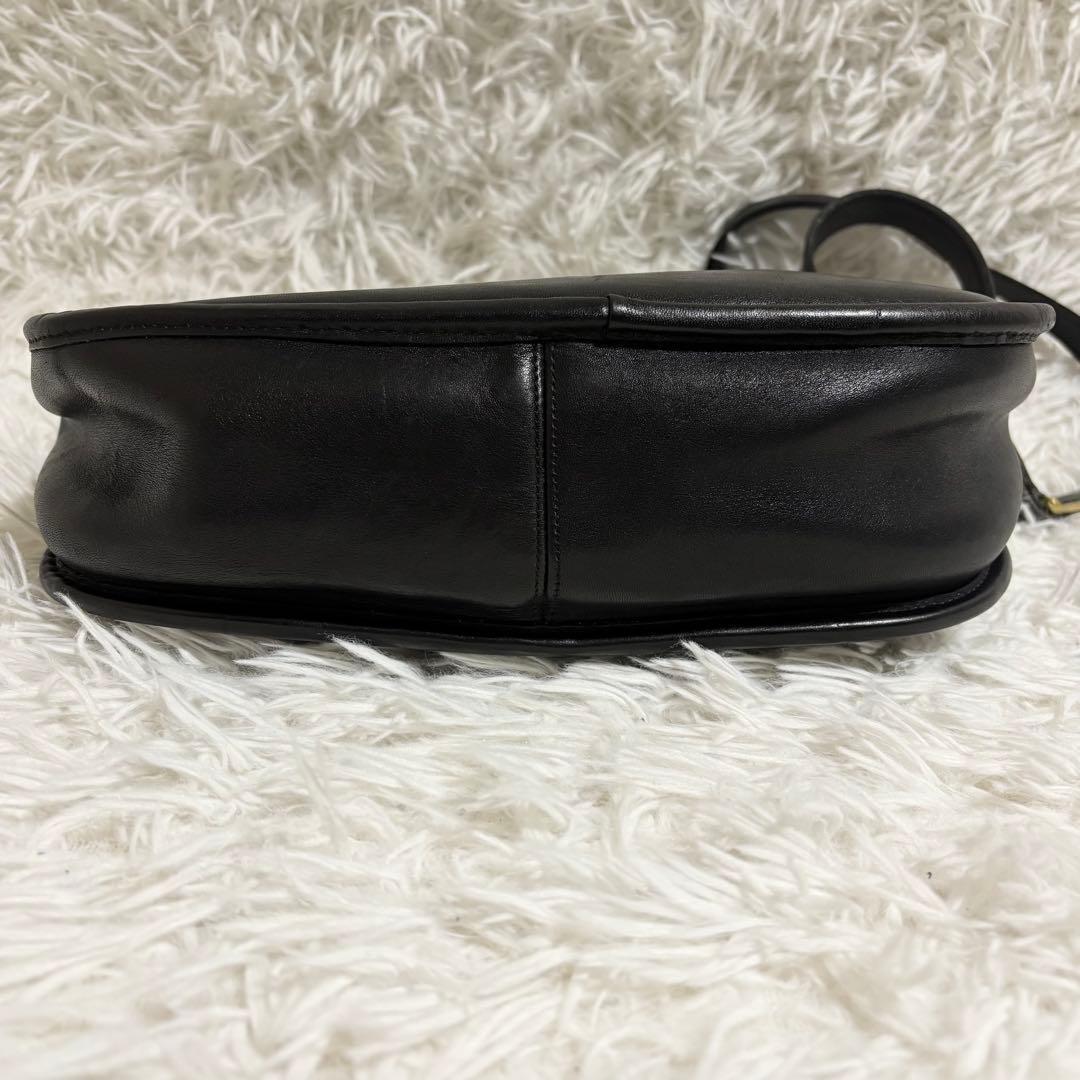 ✨極美品✨オールドコーチ ショルダーバッグ ターンロック ゴールド金具 フラップ