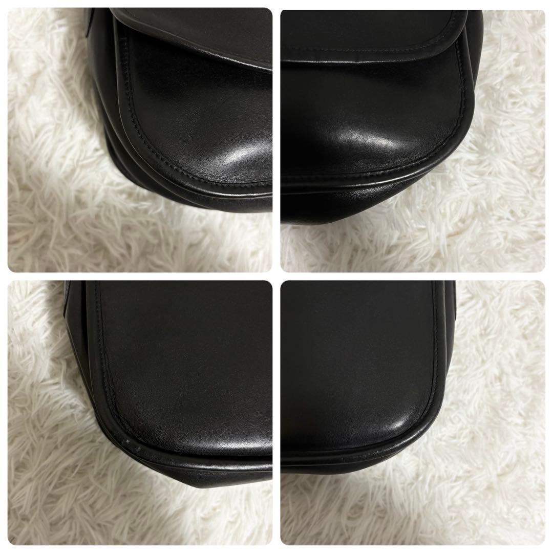 ✨極美品✨オールドコーチ ショルダーバッグ ターンロック ゴールド金具 フラップ