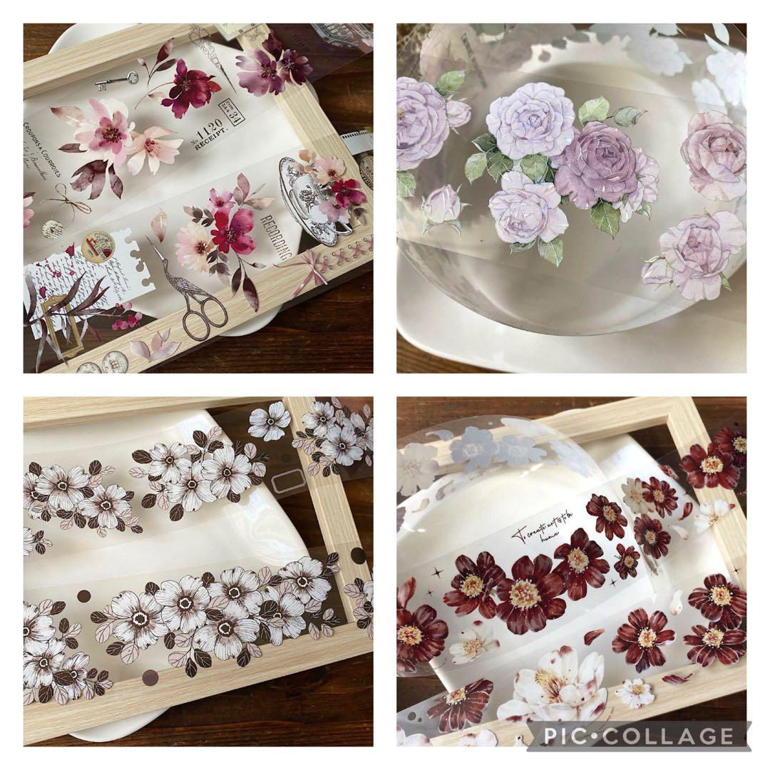 ✩再販✩J371＃梦境之旅(贝壳光)E厘米切り売り海外人物マステ女の子