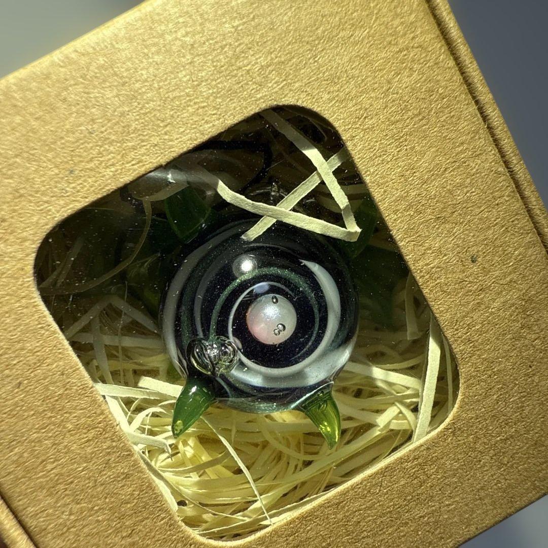 折り紙レジンストラップ