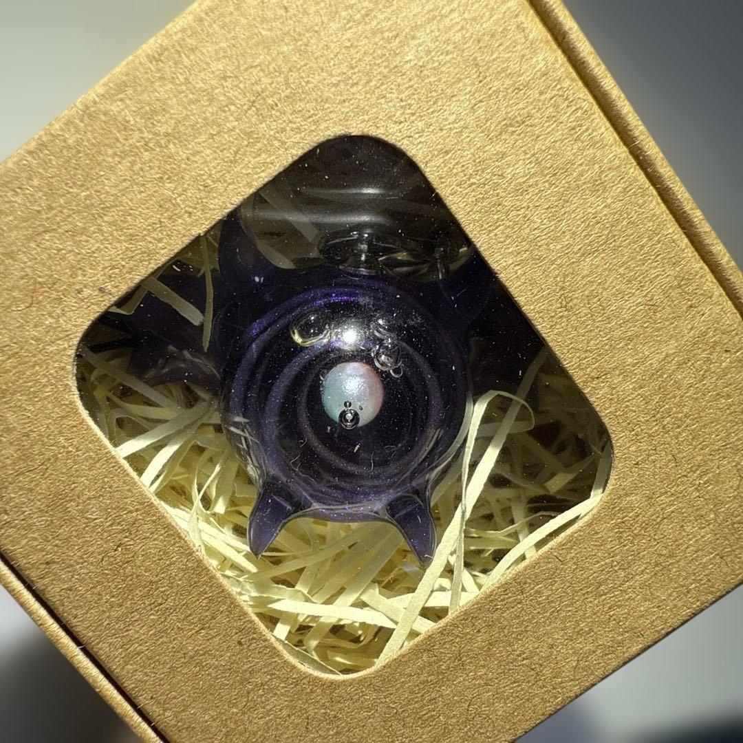 折り紙レジンストラップ