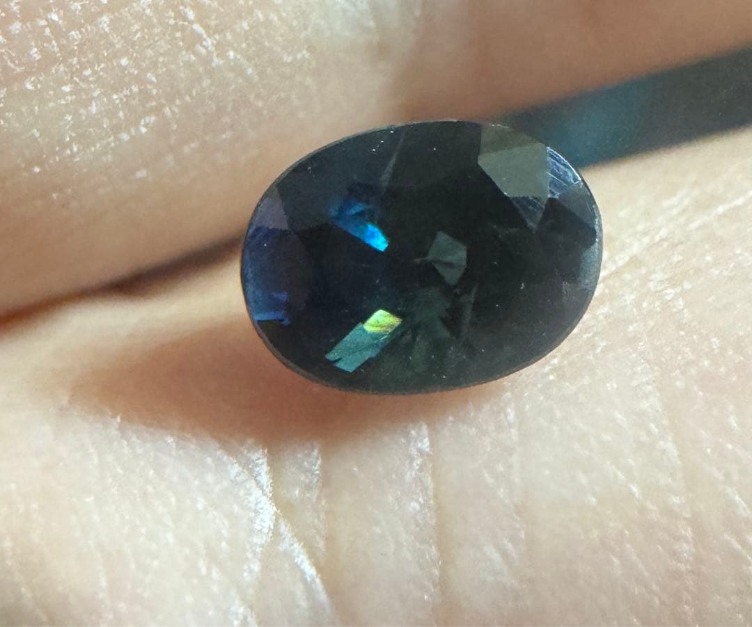 天然ブルーグリーンサファイア 1.144ct