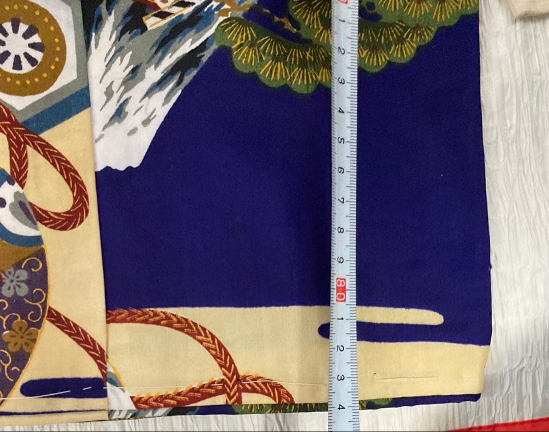 希少　七五三　アンティーク着物　被布セット正絹被布男女兼用　大正ロマン3歳男の子