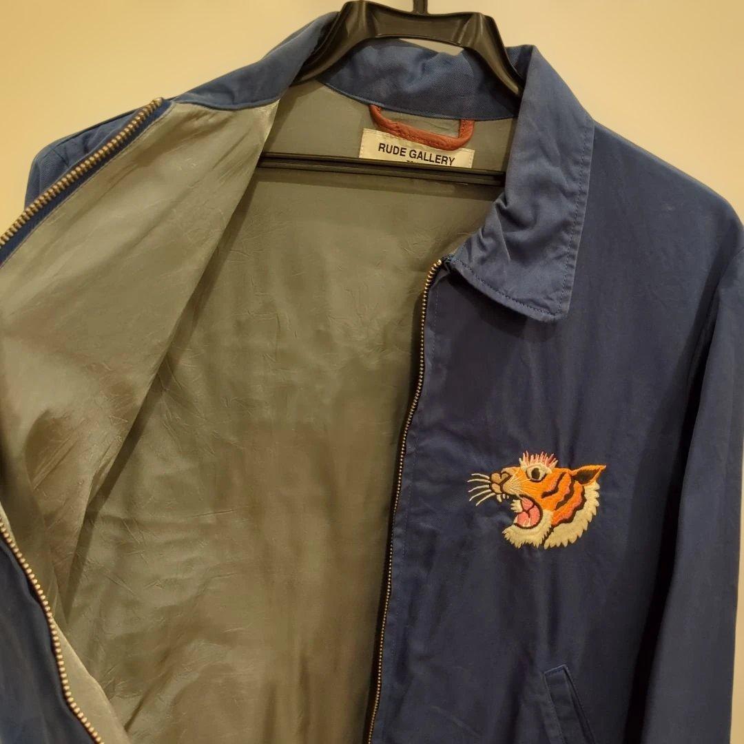 Rude Gallery 虎刺繍ジャケット　ネイビー