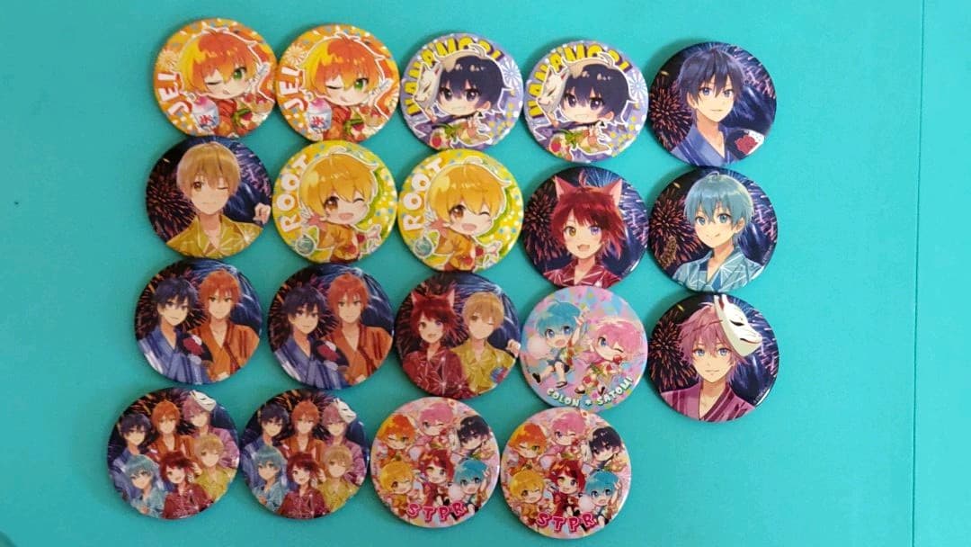 新品 花魅坂京夜 桃源暗鬼 缶バッジ 30個セット マンガ展