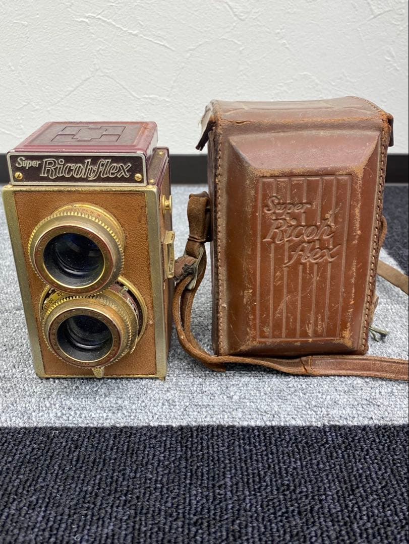 希少】Super Ricohflex 二眼レフカメラ