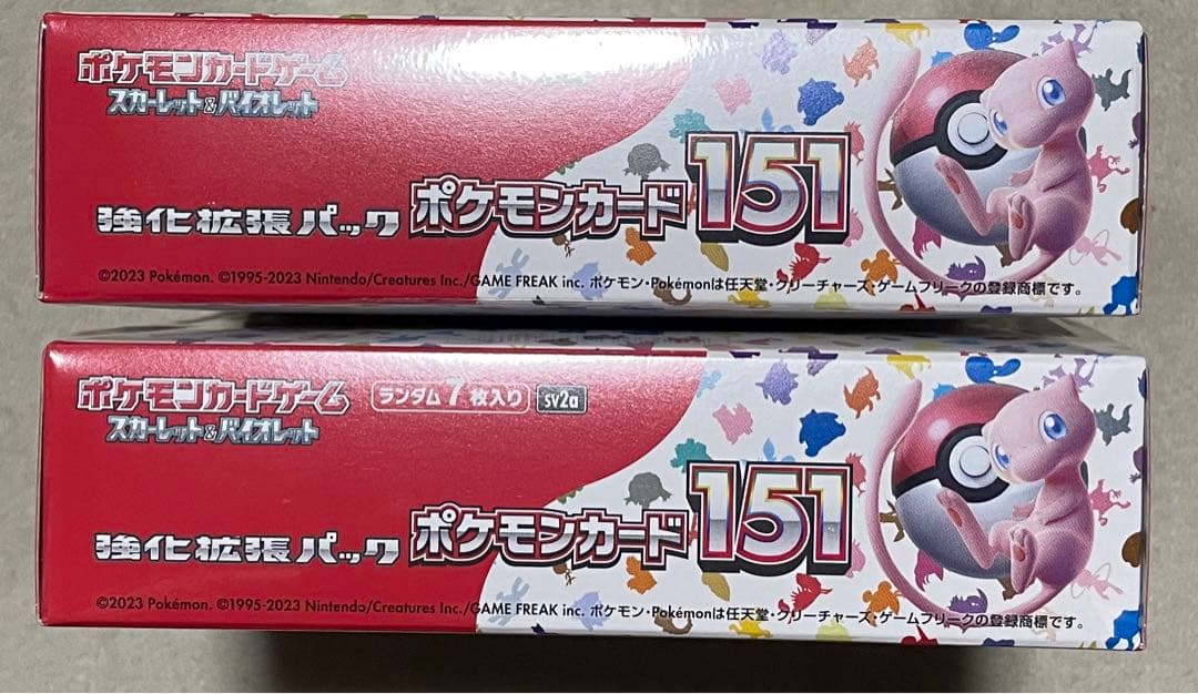 ポケモンカード強化拡張パック151シュリンク付き シュリンク付き